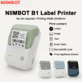 NIIMBOT B1 Mini Portable Thermal Label Maker Sticker Printer Self-Adhesive Labeler Pocket Printer For Stickers Labeling Machine. 