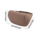 Lumbar Support 3D Ergonomic Car Seat Headrest Neck Pillow Comfortable Soft Fluffy Travel Neck Rest Nappa Breathable Neck Support Travel. 