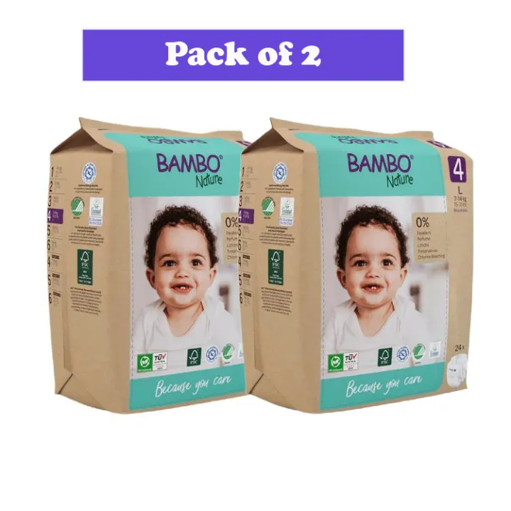 Bambo%20Nature%20Baby%20Diapers%20Size%204%20L%20(7%E2%80%9314%20kg)%20%E2%80%93%2024%20pcs%20(Pack%20of%202)%20Tape%20Style%20%7C%20Eco-Friendly,%20Soft%20&%20Sensitive%20Skin%20Safe%20Diapers%20-%20Image%202