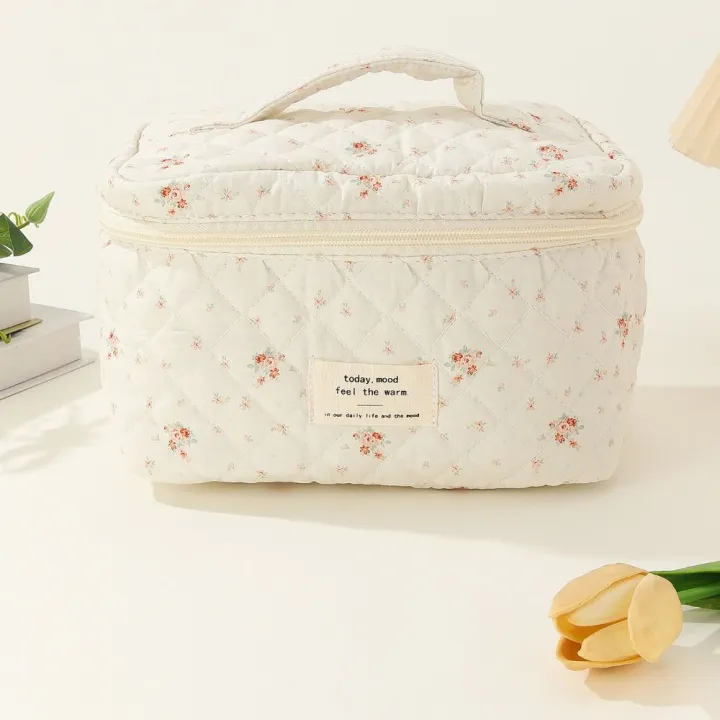 Portable%20Floral%20Graphic%20Cotton%20Quilted%20Makeup%20Bag%20Large%20Striped%20Polka%20Dots%20Travel%20Makeup%20Bag%20Graffiti%20Cute%20Organizer%20Women%20Girls%20-%20Image%202