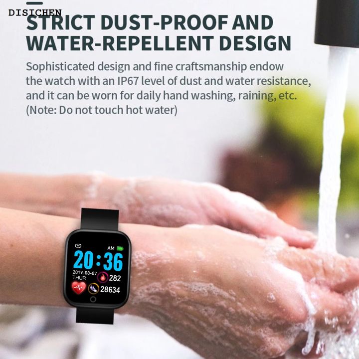 DISICHEN%20Hot%20Selling%20For%20Xiaomi%20Huawei%20D20%20Pro%20Bluetooth%20Smart%20Watch%20Men%20Women%20Heart%20Rate%20Monitor%20Sport%20Smartwatch%20Y68%20Blood%20Pressure%20Fitpro%20Tracker%20-%20Image%204