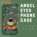 FELMYST for Infinix Note 10 Back Cover Space Astronaut Pattern Angel Eyes Soft Phone Case. 