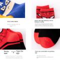 aby Sos Spiderman Cartoon Anime ero Cotton o ube Sos Children Autumn Winter ids Sos 5 pairs or andom 1pair. 