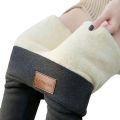 Thick Fleece inside fur leggings For Women. 