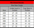 WeihonghunfeiBargain price Rik Global Brands Basic Cotton Black Bra. 
