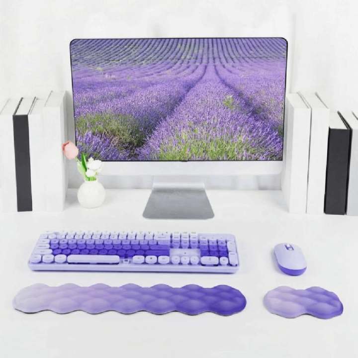 Gaming Mousepad Ergonomic Wrist Support Mouse Pad Slow Rebound Soft Wrist Rest Pad Comfortable Non-Slip Hand Support Pillow Computer Accessories