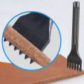 DIY Diamond Lacing Stitching Chisel Set Leather Craft Kits. 