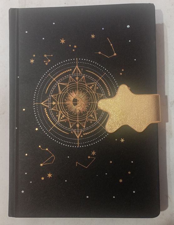 Black Diary Blank A5 Size