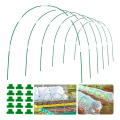 Garden Hoops for Raised Bed 6 Sets of 8FT Long Greenhouse Hoops Grow Tunnel, Rust-Free Fiberglass Support Hoops Frame. 