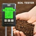 6in1 Soil Tester Multifunctional Soil Fertility pH Temperature Humidity Sunlight Air Moisture Tester Practical Soli Analyzer Versatile Gardening Tool for Potted Plant Flower Growth. 