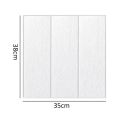 Home Decor Waterproof Wood Grain Foam Wallpaper Foam Soundproof Anti-collision 3D Wall Stickers DIY Self Adhesive Self-adhesive Wallpaper Living Room Bedroom. 