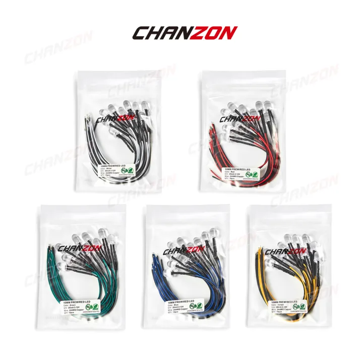 10pcs%2010mm%20Prewired%20LED%20Light%20Emitting%20Diode%20DC%205V%206V%209V%2012V%20Bright%20White%20Red%20Green%20Blue%20Yellow%20Pre%20Wired%20Resistor%20Lamp%20Bulb%20-%20Image%204