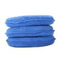 3 x Microfibre Foam Sponge Polish Wax Applicator Pads Car Home Cleaning. 