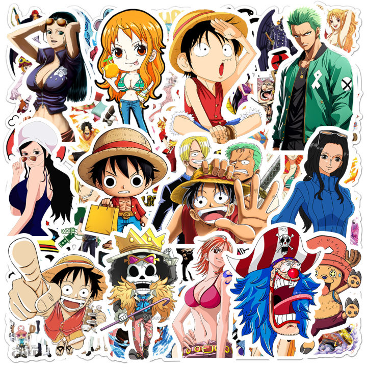 Artsy%20Home%2025/50/100%20Pcs%20One%20Piece%20Anime%20Stickers%20for%20Laptops%20and%20Skateboards%20Cellphone%20Guitar%20-%20Image%208