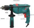 Meakida MD-10B 10mm Impact Drill machine - 11000 Rpm. 