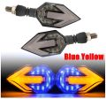 2PCS Motorcycle Turn Signal Lights Arrow Indicators Blinker. 