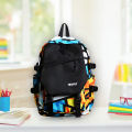 TRUFFLE Graffiti Printed Waterproof Soft Hip-Hop Backpack With 16" Laptop Storage Capacity For Unisex. 