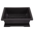 NAMUNY Large Flower Pot Rectangle Bonsai Nursery Planter Balcony Container 29X21X10.5cm. 