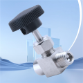 JAERBEE Needle Valve Adjustable 1/4 inch Male to Female Thread Stainless Steel 304 Flow Control Shut Off Crane Needle Valve. 