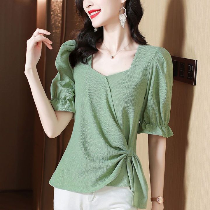Chiffon Popular Shirt Designs ASOS DESIGN Long Sleeve Chiffon