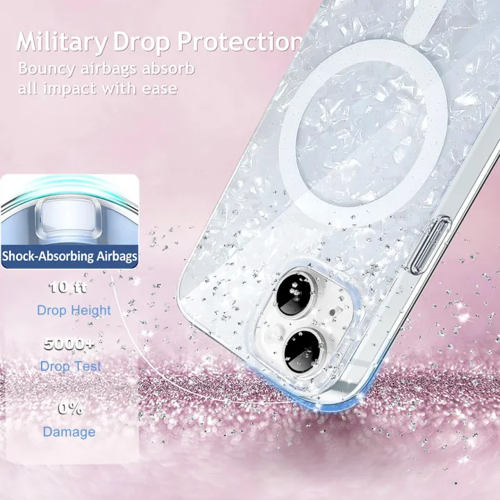 PearlShell%20Magsafe%20Case%20For%20iPhone%2014%20%20Plus%20By%20Panchakumari%20Mobile%20Hub%20-%20Image%203