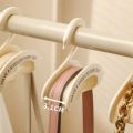 New Cute Swan Shaped Handbag Hangers Saving Space Multifunction Bag Hanger Hook Cream Color Stackable Clothes Rack For Hat Silk Scarf. 