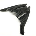 Motorcycle Carbon Fiber Front Middle Headlight Fairing for 650 ER6F 2012-2016 Spare Parts Accessories Parts. 