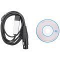 2X DMX512 USB DMX Interface Adapter LED Stage Lighting Controller, USB to DMX Interface Adapter, DMX Controller. 