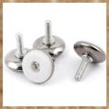 Kqueebee Furniture Adjustable Screw On Glide Leveling Foot Feet M6x20mm 4 Pcs. 