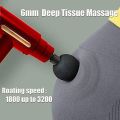 Mini Massage Gun Deep Tissue Massage Gun for Travel Home Handheld Electric Massagers for Body. 