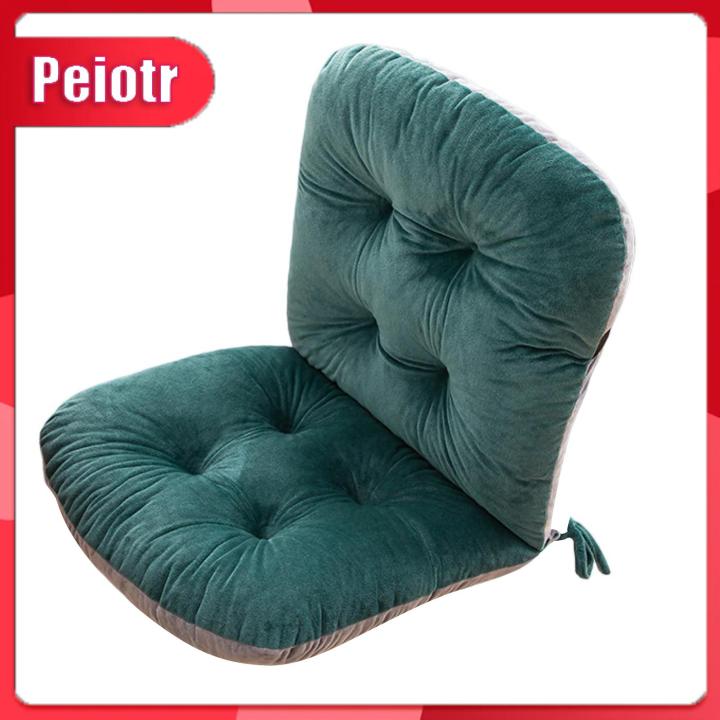 Peiotr- Breathable Seat Cushion Cozy Comfortable Winter Desk Chair Cushion with Anti-slip Strap Keep Warm Stay Comfy All Day Long for Office