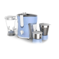 Philips Amaze HL7575/00 600-Watt Juicer Mixer Grinder with 2 Jars (Celestial Blue/Bright White). 