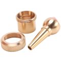 20Pcs 1/2 Inch DN15 Brass Jet Straight Adjustable Fountain Water Nozzles Pool Nozzles. 