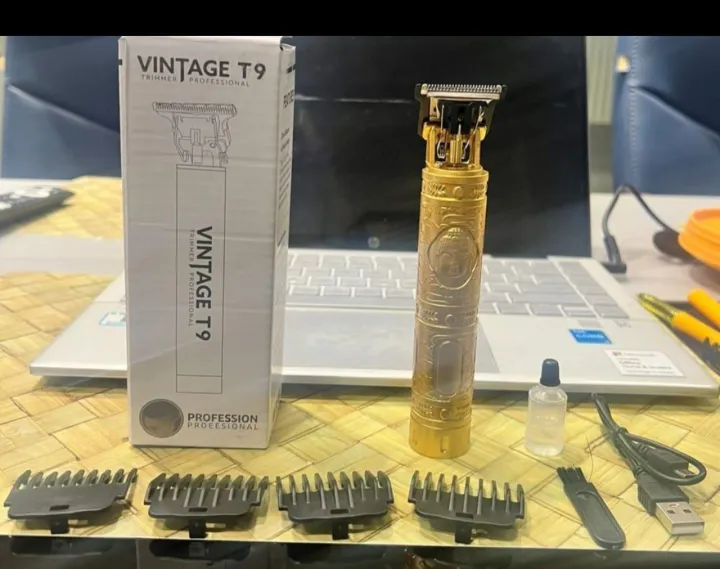 Vintage%20T9%20Electric%20Hair%20Clipper%20Plastic%20Body%20Professional%20Hair%20Trimmer%20For%20Men%20-%20Image%204