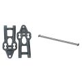 NAMUNY 2 Set RC Car Part: 1 Set Front Swing Arm & 1 Set Metal Drive Shaft CVD. 