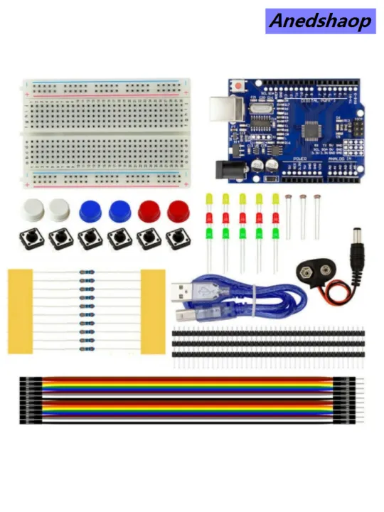 Anedshaop%20DIY%20Electronic%20Starter%20Kit%20for%20UNO%20R3%20Arduino%20Circuit%20Board%20Electronics%20>New%20style%2012-in-1%20Programmable%20Engineering%20Coding%20Education%20-%20Image%203