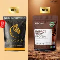 Osoaa Impact Whey Protein 1kg | Isolate & Concentrate | 24g Protein & 3g Creatine| 5X Digestive Enzymes for better Absorption | NABL Lab Tested | Flavour- Double Rich Chocolate. 