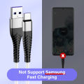 7A 100W Type C USB Cable Super-Fast Charge Cable for Huawei Mate 40 30 Xiaomi Oneplus Realme Fast Charging USB Charger Data Cord. 