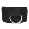 2X Ankle Strap D-Ring Multi Gym Cable Attachment Thigh Leg Pulley Weight Lifting Black. 