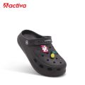 Activa Clogs for Kids | Crocs  for Kids | 2 Cartoon Charm | EFK001 (20X23). 