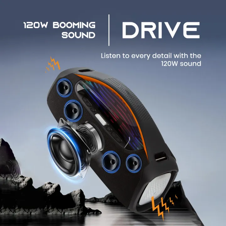 (New%20Launch)%20Ultima%20Boombox%20130%20Karaoke%20Speaker%20With%20UHF%20Microphone%20%7C%20120W%20Output%20With%203%20Equalizer%20Modes%20%7C%20Ultima%20Supreme%20Sound%20%7CDazzling%20RGB%20LED%20Light%20%7C%20Up%20to%2010%20Hrs%20Playtime%20%7C%20Volume%20Slider%20%7C%20USB/AUX/Bluetooth/%20TF%20Card/%20Super%20Fast%20Charging%20-%20Image%203