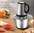 Electromax Electric Chopper Meat Grinder, 3.5L Meat & Vegetable Grinder Chopper Blender , Metal Body 4 Blade. 