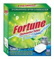 Fortune Dishwasher Tablet 3x Better Cleaning Action. 