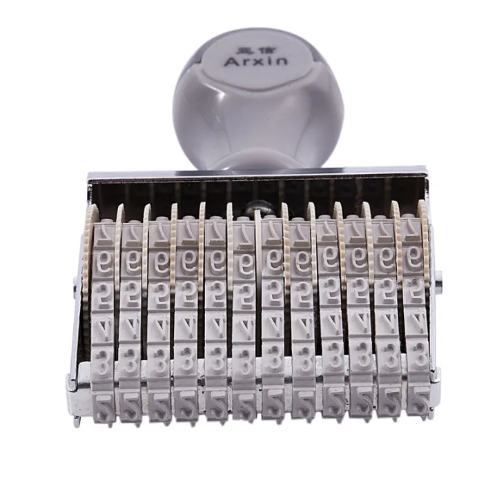 ARELENE%205X%2012%20Band%20Self%20Inking%20Rubber%20Stamps%20Numbering%20Machine,%20Creamy%20White%20-%20Image%207