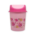 Mini Tiny Desktop Trash Can Dustbin With Swing Lid For Kitchen Room Office And Restaurant. 