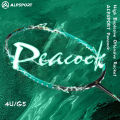 ALP Peacock 4U Premium Full Carbon Fiber Head-Heavy Offensive Racket for Advanced Players and Professionals 100% Original, Supports Custom Weight (24-34 lbs), High-End Custom Racket. 