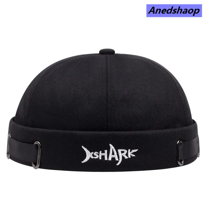 Anedshaop%20Vintage%20Brimless%20Hat%20Breathable%20Shark%20Beanie%20Hat%20Cotton%20Retro%20Men%20Original%20Adjustable%20Docker%20Cap%20Literary%20Sailor%20Cap%20Women%20Hip%20Hop%20Hat%20-%20Image%203