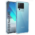 Vivo IQ00 NEO 7-7SE 5G Integration Camera Protection, Crystal Clear Transparent Cover Case. 