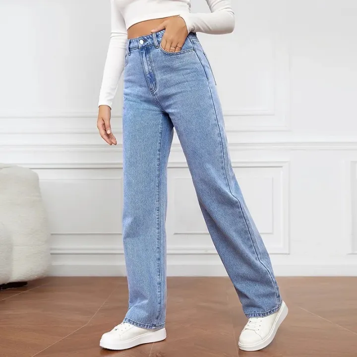 Baggy%20Straight%20Jeans%20For%20Women%20-%20Multisize%20%7C%20Fashion%20%7C%20Jeans%20For%20Women%20%7C%20Pants%20For%20Women%20%7C%20Women'S%20Wear%20%7C%20%20SL%20-%20Image%202