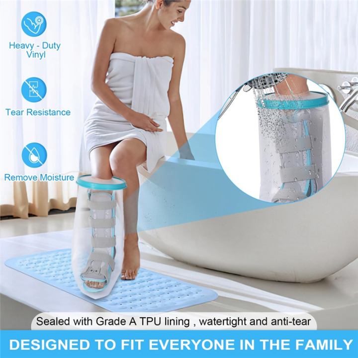 1%20PCS%20Waterproof%20Leg%20Cast%20Cover%20for%20Shower%20Adult%20Reusable%20Shower%20Boot%20Cover%20for%20Leg%20Foot%20Ankle%20-%20Image%204